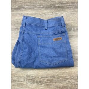 Comfort Action Sports Men's Vtg Light Wash Blue Denim Jeans 40x32